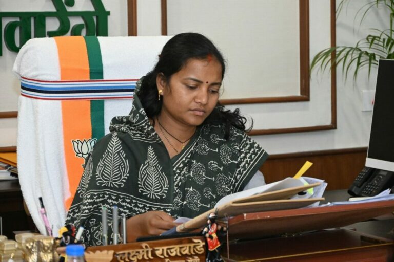 मंत्री श्रीमती लक्ष्मी राजवाड़े की पहल…